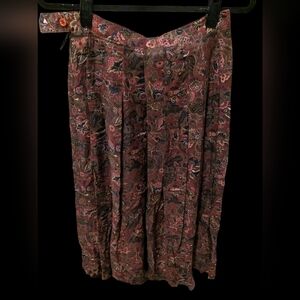 Herman Geist Vintage Flowy Maxi Skirt